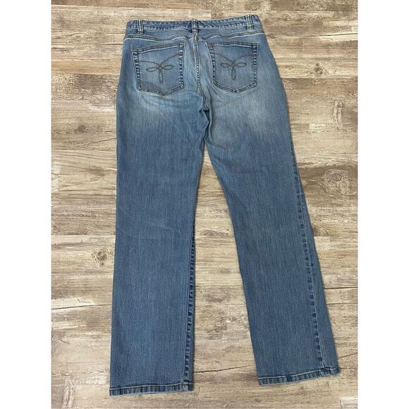 Chaps Straight Leg Cropped Stretch Jeans Women’s Size 6 - Picture 4 of 5